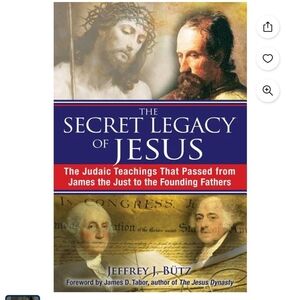 The Secret Legacy of Jesus Book